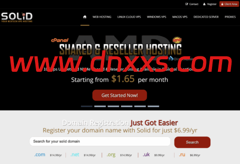 SolidVPS：美国/立陶宛VPS，4核/2GB/20GB SSD/8TB@10Gbps带宽，$15/年起，提供IPv4+IPv6-小学生测评