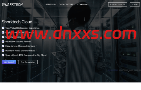 Sharktech：2核/4GB/40GB NVMe/4TB@1Gbps/免费60Gbps防御，$47.7/年，可选洛杉矶/丹佛/拉斯维加斯/荷兰等机房-小学生测评