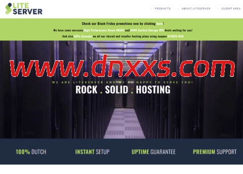 #黑五#LiteServer：荷兰VPS，AMD EPYC@1核/2GB/700GB/40TB@2.5Gbps带宽，€30/年-小学生测评