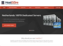 HostDZire：4核/6GB/100GB NVMe/25TB/10Gbps带宽，$22/年，可选洛杉矶/旧金山/华盛顿等机房