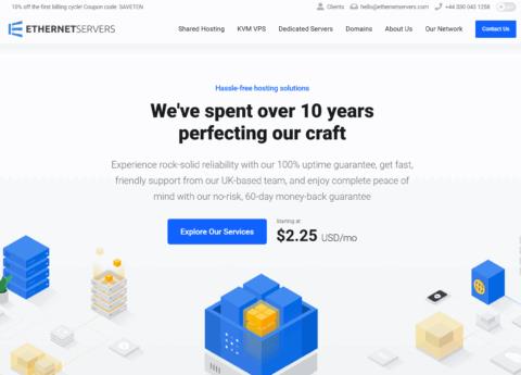 EtherNetservers:1核/1GB/25G SSD/2TB@10Gbps带宽,$3/月,可选洛杉矶/新泽西/德国机房