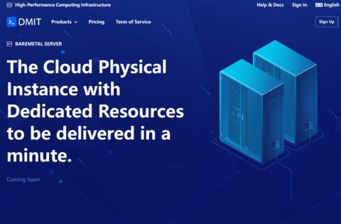 DMIT 香港 VPS 补货:国际线路 / 三网 CMI / CN2 GIA 可选,最低年付 $36.9 起