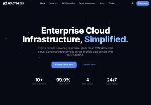 ReadyDedis 洛杉矶 VPS 特价:2核2G / 250GB NVMe / 8TB流量 / 1Gbps带宽,月付 $10