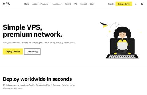 v.ps 香港 VPS 优惠:Equinix HK2 机房 1Gbps 国际线路,月付 €6.95 起